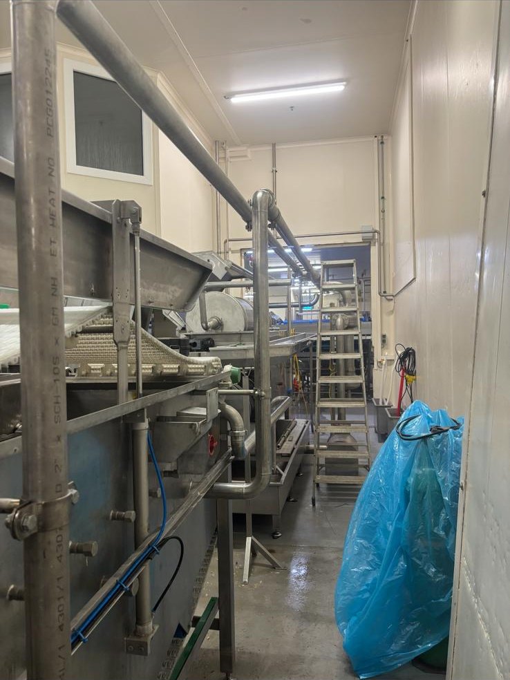 RVS installatie in productieomgeving